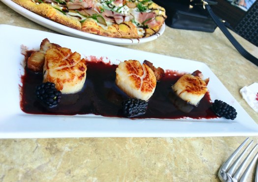 food porn, food photography, la vista, white mountains, scallops, seafood, new hampshire